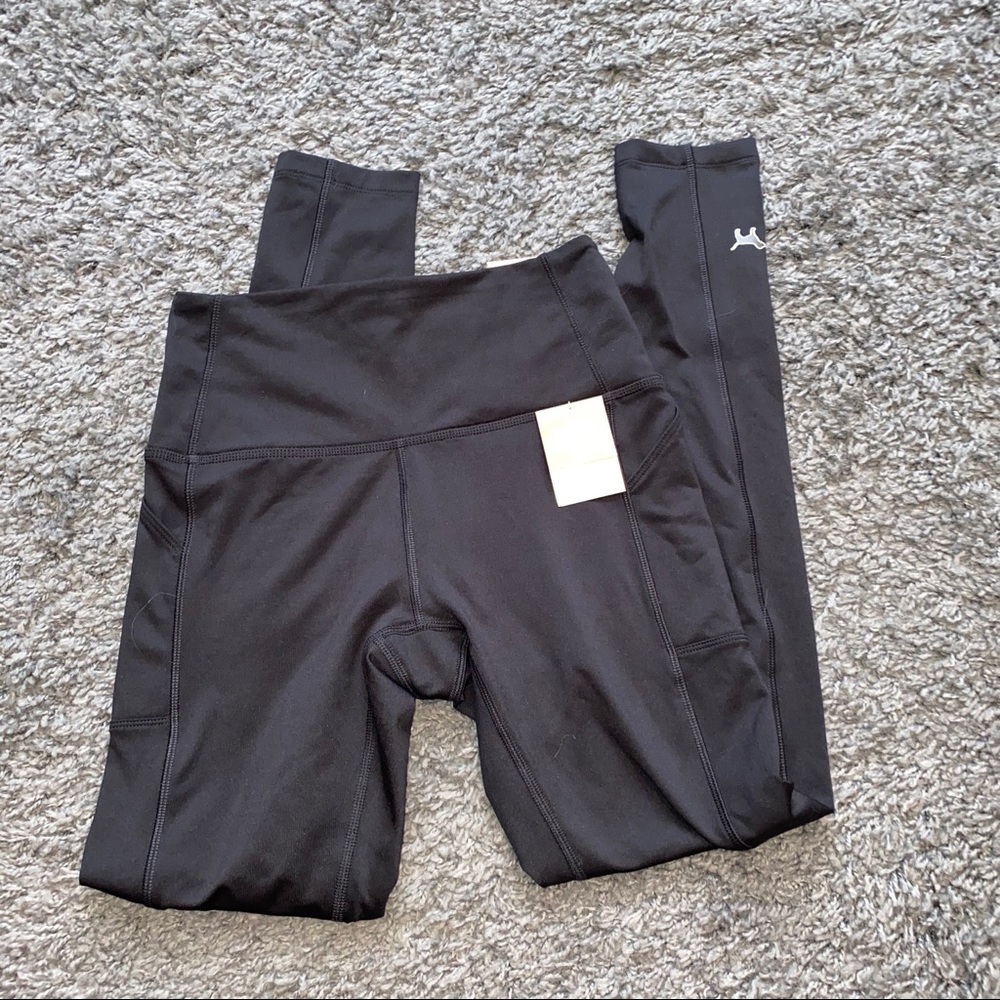 PINK fleece lined leggings